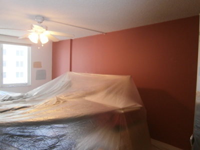 Master Bedroom Before Painting